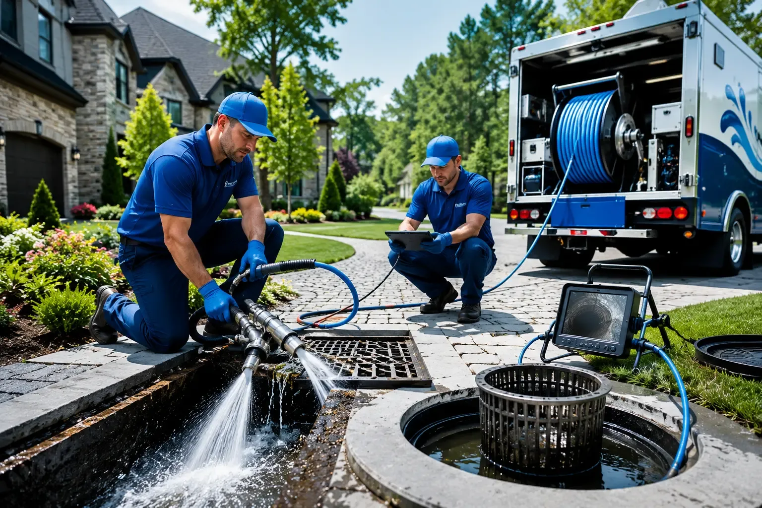 Local outdoor drain cleaning professionals in Plymouth, IL